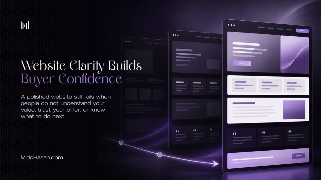 Website Clarity Builds Buyer Confidence